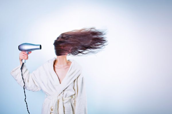drying washed hair - cabelo hair co.